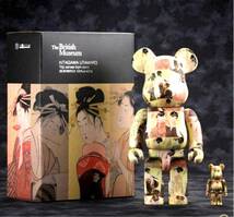 【美品】BE@RBRICK 喜多川歌麿100% & 400%_画像1