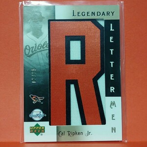 2007 Upper Deck Sweet Spot Legendary Letter Man #LL-18 カル・リプケンJr. Cal Ripken Jr. 25シリ オリオールズ Orioles