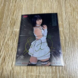 BBM 2024 女子プロレスカード　辰巳リカ　キラパラレル　金箔サインカード