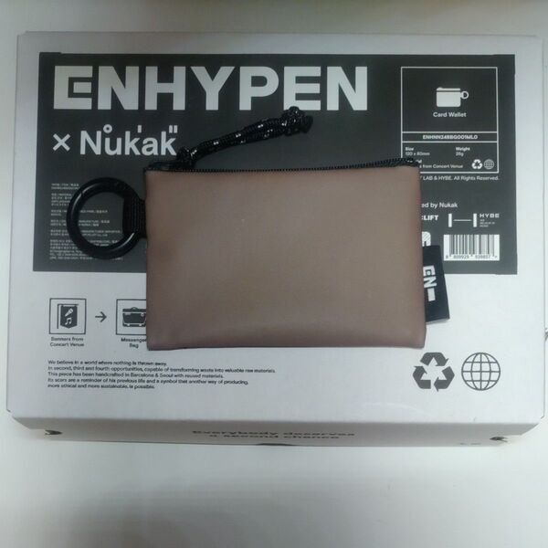 ENHYPEN X Nukak Upcycling Merch Card Wallet