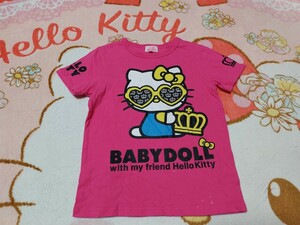 BABY DOLL Hello Kitty short sleeves T140