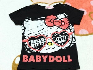 BABY DOLLハローキティ半袖T90