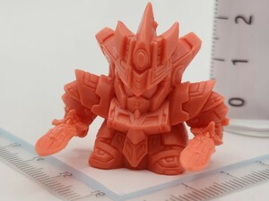 ガン消し SDガンダム 機甲神伝 月光騎士 ネオガンダム オレンジ[24e29検GUNDAM消しゴム フィギュアFigurine塩ビ ゴム人形 外伝 円卓の騎士