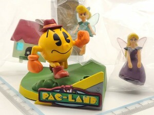 ナムコレ パックランド パックマン ジオラマ フィギュア[24e29検]Pac-ManファミコンFigurineマスコットNamcoコレクション キャラクター人形