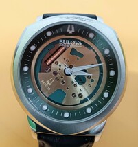 ■BULOVA ブローバ Accutron II アキュトロン 2 96A155 C877779 クォーツ腕時計 ※中古◆_画像1