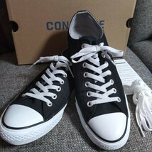 【即決あり】CONVERSE NEXTAR1110 WR OX コンバース ネクスター1110 / US9 27.5cmスニーカー ローカット 撥水 黒 キャンバス_画像1