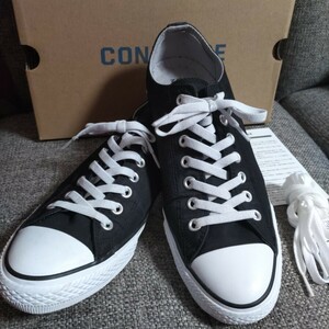 【即決あり】CONVERSE NEXTAR1110 WR OX コンバース ネクスター1110 / US9 27.5cmスニーカー ローカット 撥水 黒 キャンバス