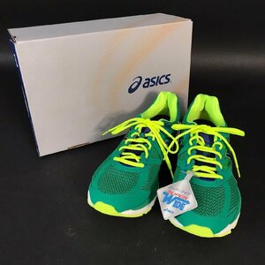 ER0411-3-3 Asics ランニングシューズ TJG940 ニューヨーク 靴 スニーカー 26cm アシックス グリーン 80サイズ