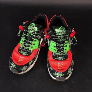 ER0411-29-3 NIKE DA1342 013 28cm スレ有 WORLD WIDE スニーカー 靴 ナイキ ブラック レッド グリーン 80サイズ