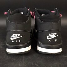 ER0411-30-3 NIKE 414967-091 28cm AIR 靴 スニーカー ブラック ピンク キズスレ有 80サイズ_画像2