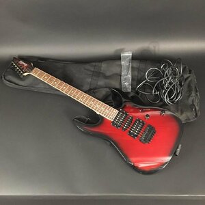 ER0423-17-3 現状品 Ibanez GIO エレキギター アイバニーズ レッド ケース有 器材 キズスレ有 剥げ有 全長99㎝ 200サイズ