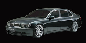 【T21】WALD ヴァルド BMW 7シリーズ E65/66 フロントスポイラー エアロ FRP製　新品未塗装品　個人宅発送不可