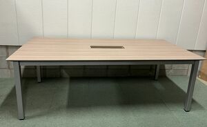 大型 会議テーブル パソコンテーブル 事務机 会社 事務所 幅210cm×奥行100cm×高さ72cm 直接引取（東大阪）・自社配達歓迎