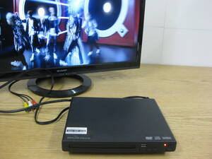 ティーズネットワーク DVDプレーヤー DVDJ-2152 リモコン無し シンプル コンパクト 直接引取（東大阪）歓迎