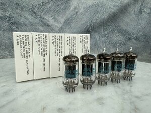 *t2964 present condition goods *Philips ECG JAN-5687 vacuum tube 5 pcs set 