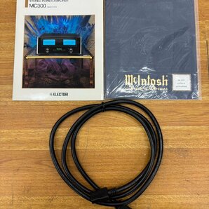 □t2710 中古品★  Mcintosh マッキントッシュ MC300 パワーアンプ 【ヤマトボックスチャーター便/法人様のみ利用可能】の画像8