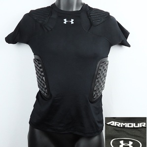 《郵送無料》■Ijinko★アンダーアーマーUnder Armour★ MD サイズ☆アメリカ輸入パッド入りラグビー用☆圧縮シャツ