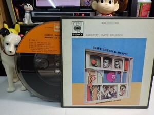 【￥1,000～】Reel-to-reel-tape 7inch｜オープンリール★4TRACK/CBS SONY★DAVE BRUBECK QUARTET / JACKPOT｜デイヴ・ブルーベック