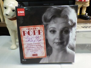 緑2｜★7CD / EMI classics★Lucia Popp - Queen of Night, Maiden of Light: Handel, Mozart, Schubert, etc｜ルチア・ポップ