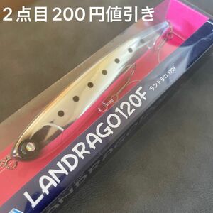 新品未使用　エクリプス ランドラゴ120F #126 超フルメッキ シーバスルアー