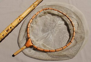 天然枠と布袋竹玉の柄セット　”鮒導”　中古