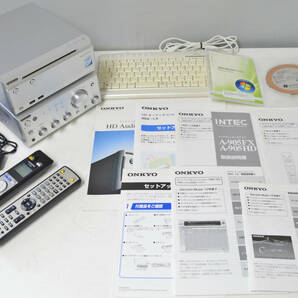 貴重！ONKYO オーディオコンピューターシステム APX-1/HDC-1.0/A-905HD 元箱、リモコン 07年製 超美品 ys965の画像3