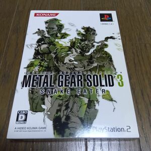 PS2 METAL GEAR SOLID 3 SNAKE EATER PlayStation 2 the Best