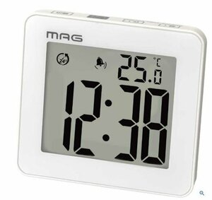 ノア アウトレット　デジタル防塵防滴時計　タイマー付き　TM-603 WH-Z　電池別売