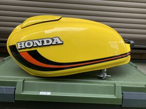 HONDA ホンダ CB250T CB400T ホーク2 ヤカンタンク　燃料キャップ　コック　HONDA純正タンクゴム新品付きセット