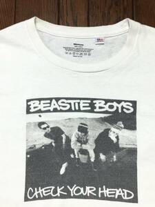 USA製 ビースティーボーイズ BEASTIE BOYS Tシャツ 白 M アメリカ製 MADE IN USA ヒップホップ ラップ ロック バンド