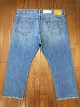 リーバイス LEVI'S ジャーナルスタンダード JOURNAL STANDARD 501 ひげ落ち ブルー ジーンズ w44 ビッグサイズ 大きい デニム パンツ BIGE_画像4