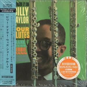 ■□Billy Taylorビリー・テイラーWITH FOUR FLUTES(紙ジャケ)□■