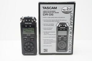 TASCAM リニアPCMレコーダー DR-05