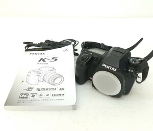 M6haci0335/ Pentax PENTAX K-5 цифровая камера корпус только линзы нет аккумулятор нет шнур электропитания нет карта памяти нет текущее состояние товар 