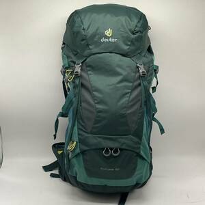 ⑩BN48● DEUTER ドイター リュック FUTURA フューチュラ 30 SL グリーン系 レインカバー付き