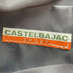 ★BN73□CASTELBAJAC カステルバジャック カートバッグ ゴルフバッグ トート ファスナー開閉 メッシュ オレンジ ゴルフの画像6