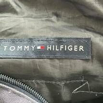 ★BN87●TOMMY HILFIGER トミーヒルフィガー ボストンバッグ ショルダーバッグ 2way 肩掛けバッグ 斜め掛け キャンバス コットン ネイビー_画像7