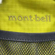 ☆BN135□mont-bell モンベル アンタッチャブルポーチ イエロー ショルダーバッグ ウエストポーチ 軽量 旅行_画像3