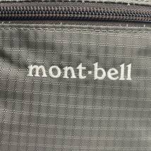 ☆BN136□mont-bell モンベル ベルトポーチ カーキ ショルダーバッグ ウエストポーチ 軽量 旅行 状態良好_画像3