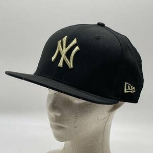 KO8□NEWERA ニューエラ キャップ 帽子 ニューヨーク ヤンキース ブラック 59FIFTY 7 3/8 58.7㎝