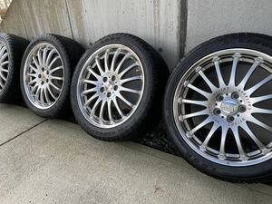 ★Carlsson カールソン 1/16 ホイール 4本　R17×7J +50 PCD100 H5★