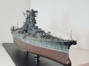 ◆完成品☆1/350日本海軍☆ 戦艦大和◆☆精密模型☆アクリメイトケース付き☆タミヤ大和PREMIUMキット☆ライオンロア至高の大和☆保険加入