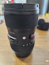 【良品】シグマ SIGMA 18-35mm F1.8 DC HSM Art Lens for Canon EFマウント_画像2