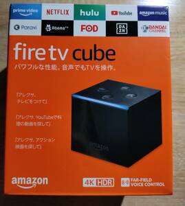 【未使用品】アマゾン Fire TV CUBE Alexa対応 リモコン 第2世代モデル