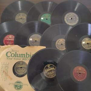 SP record war front * war hour song * army .10 pieces set ( beautiful .. etc. ) NE0529-6