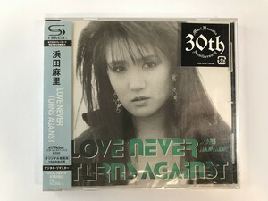 TI150 未開封 浜田麻里 / LOVE NEVER TURNS AGAINST 【CD】 0423