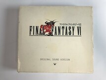 TG476 FINAL FANTASY VI ORIGINAL SOUND VERSION 【CD】 211_画像1