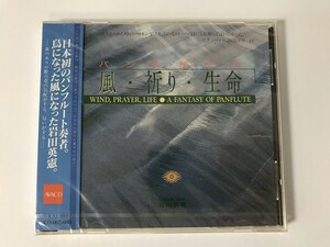 TH027 未開封 岩田英憲 / 風・祈り・生命 パンの笛幻想 【CD】 0216