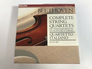 TH195 QUARTET ITALIANO / BEETHOVEN COMPLETE STRING QUARTETS 【CD】 218