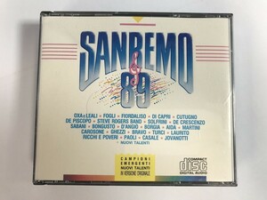 TH280 VARIOUS ARTISTS / SANREMO 89 【CD】 220